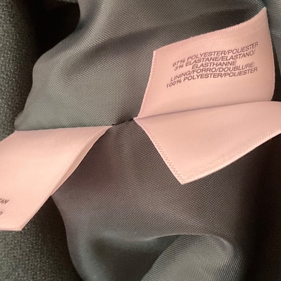 Kasper Stretch Crepe One Button Blazer in Evergreen - NWOT - Picture 6 of 8